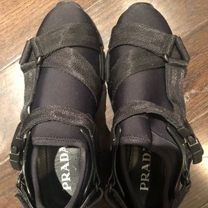 Prada sneakers, run small